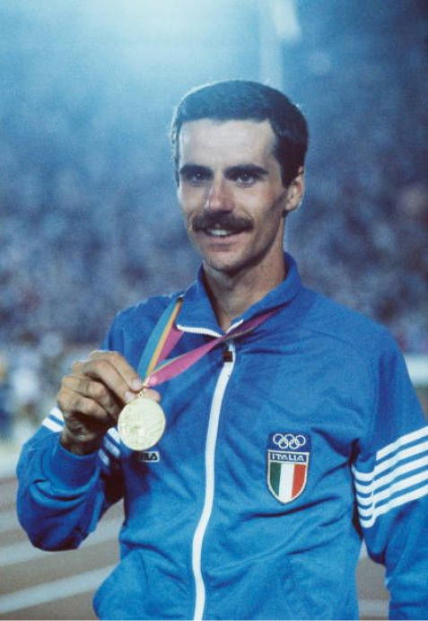 Atletica leggera Alberto Cova oro olimpico